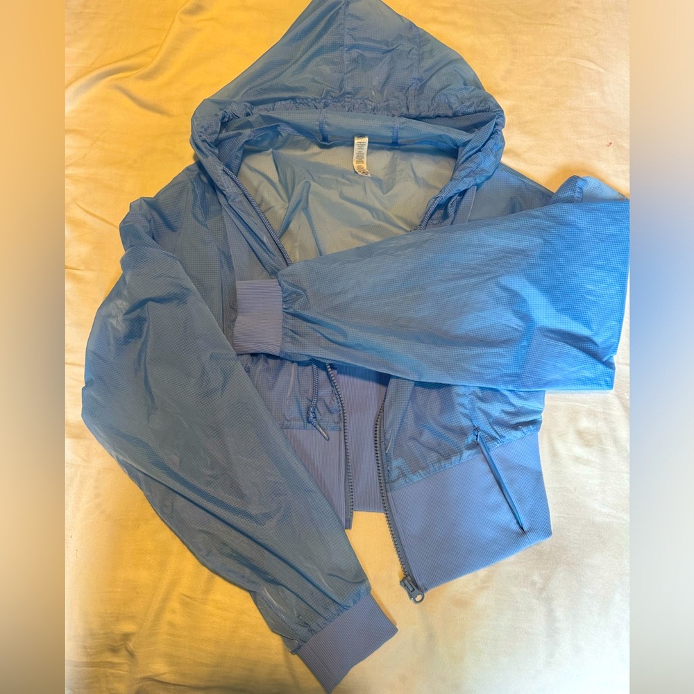 ALO Yoga cropped sheer jacket